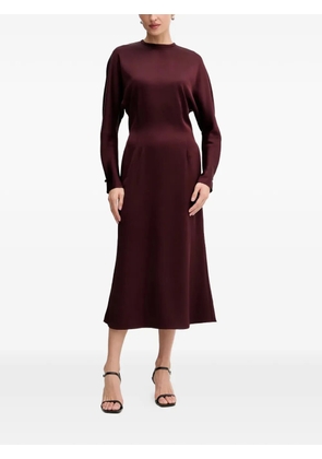 Filippa K long-sleeve midi dress - Red