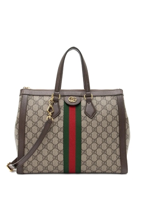 Gucci Pre-Owned medium Ophidia monogram-pattern tote bag - Neutrals