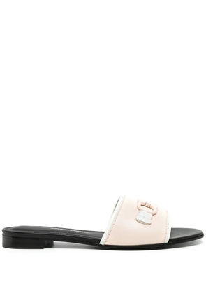 Ferragamo Rhodes Gancini-logo sandals - Black