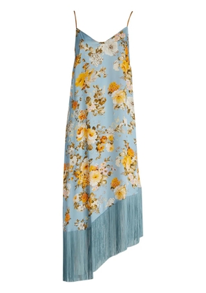 jucca approved floral dress - Blue