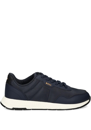 BOSS logo sneakers - Blue