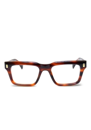 kiurv Ferruccio square-frame glasses - Brown