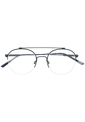 Calvin Klein pilot-frame glasses - Blue