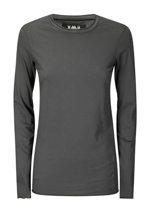 Labo Art long-sleeve fitted top - Grey