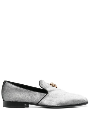Versace Medusa-head slippers - Grey
