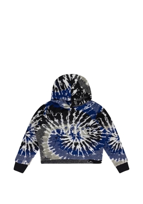AMIRI tie-dye fleece hoodie - Blue
