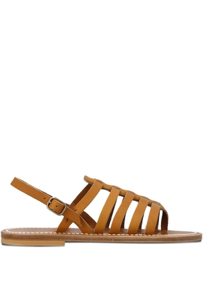 K. Jacques Homere leather ankle-strap sandals - Brown