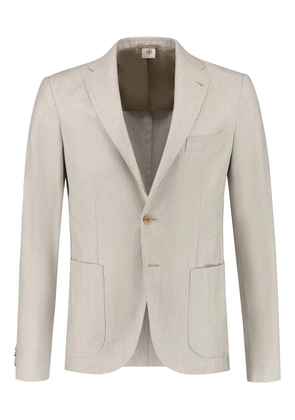 Luigi Borrelli single-breasted blazer - Neutrals
