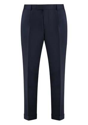 BOSS wool trousers - Blue