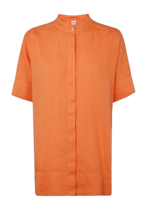 ASPESI linen shirt - Orange
