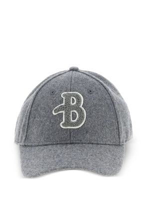Ballantyne logo-patch cap - Grey