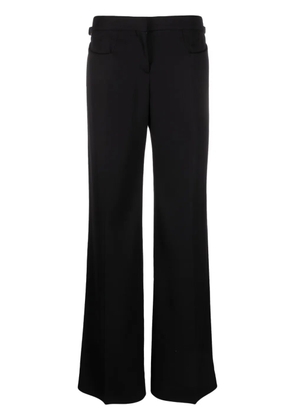 TOM FORD wool straight-leg trousers - Black