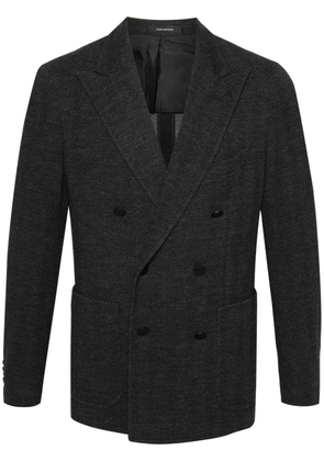 Tagliatore double-breasted blazer - Grey