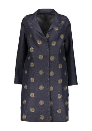Moorer Aralia coat - Blue