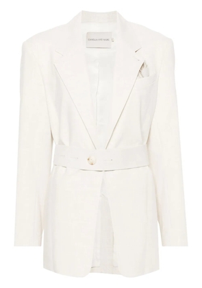 CAMILLA AND MARC Floris belted blazer - Neutrals
