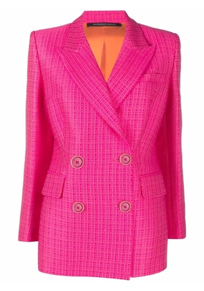 Antonino Valenti fitted double-breasted blazer - Pink