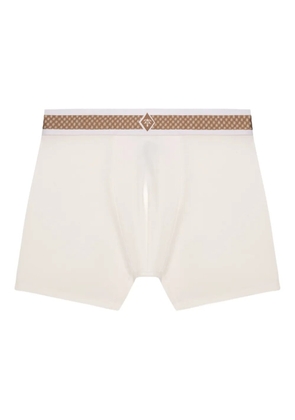 PLACE OF ËLMS elastic-waist boxer shorts - White