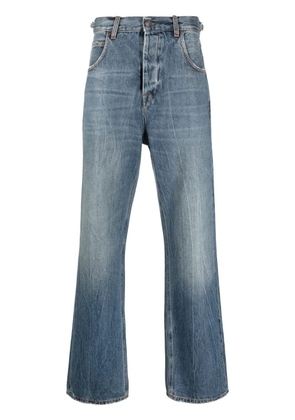 Haikure straight-leg cotton jeans - Blue