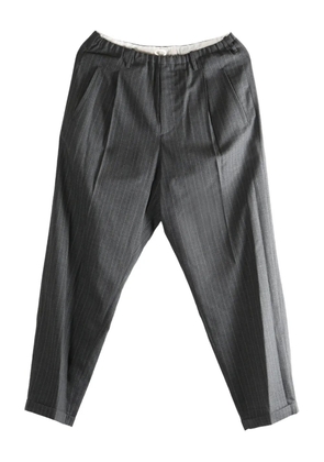Magliano striped pleated trousers - Grey