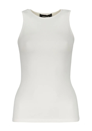 DSQUARED2 ribbed-trim tank top - White