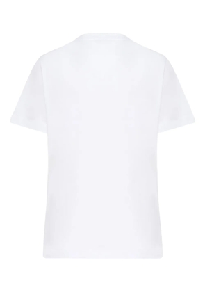 DONDUP embroidered-logo T-shirt - White