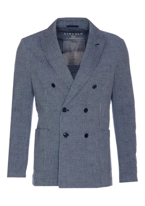 Circolo 1901 double-breasted blazer - Blue