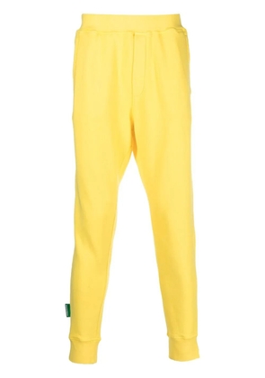 DSQUARED2 jersey-knit track pants - Yellow