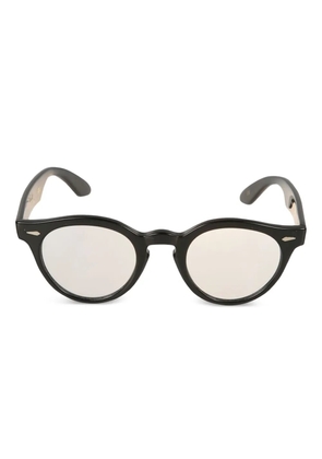 Kador Robin round-frame glasses - Black