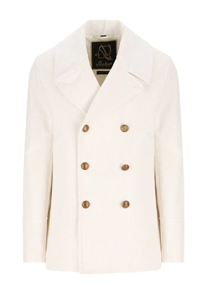 Sealup Amalfi double-breasted peacoat - White