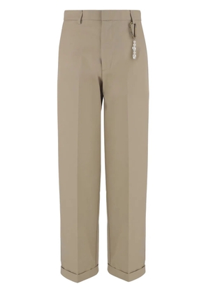DARKPARK cotton trousers - Neutrals