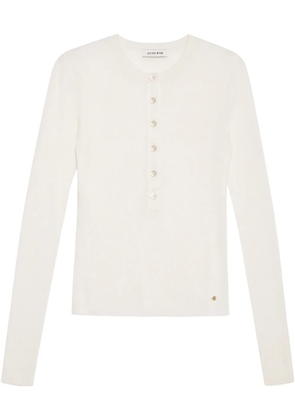 ANINE BING Katrin top - Neutrals