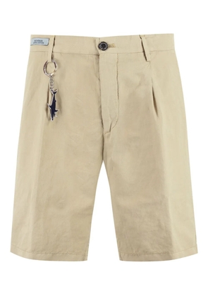 Paul & Shark cotton-linen bermuda shorts - Neutrals