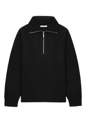 Helmut Lang zip-up sweater - Black