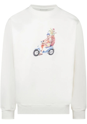 Drôle De Monsieur Le Golfeur sweatshirt - White