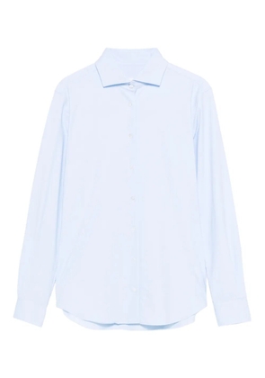Xacus long-sleeve button-up shirt - Blue
