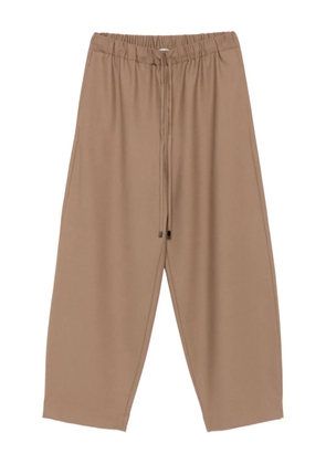 Antonelli drawstring-waist trousers - Neutrals