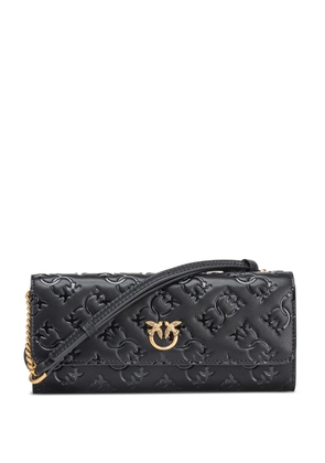 PINKO Love Birds wallet-on-chain - Black