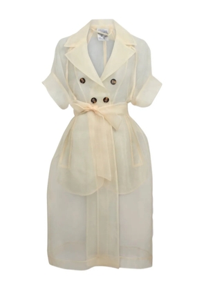 Baum Und Pferdgarten double-breasted chiffon dress - Neutrals