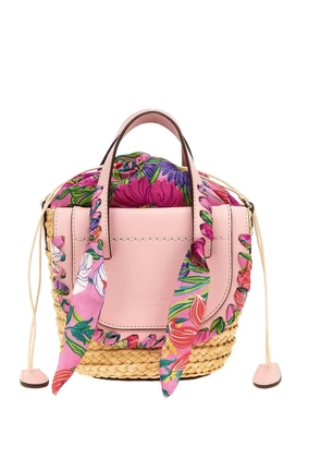 CUBA LAB Habanera Silk tote bag - Neutrals