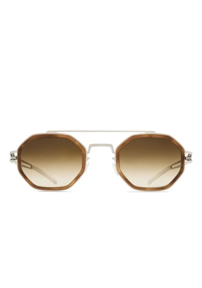 Mykita geometric-frame sunglasses - Silver