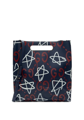Gucci Pre-Owned medium Ghost leather tote bag - Blue