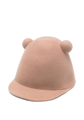 Henrik Vibskov Radar ear-detail hat - Brown