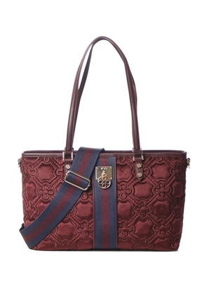 V°73 Cate quilted-effect tote bag - Red