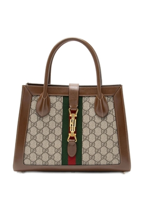 Gucci Pre-Owned 2021 medium Jackie 1961 GG Supreme tote bag - Brown