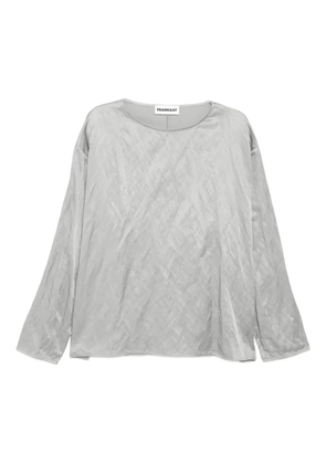 YEAREAST textured top - SILVER