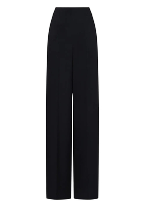 Emporio Armani crepe trousers - Blue