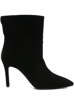 Via Roma 15 80mm pointed-toe stiletto boots - Black