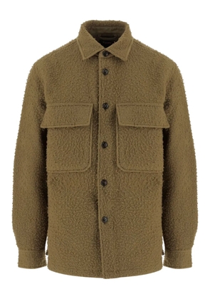 Woolrich pockets button overshirt - Green