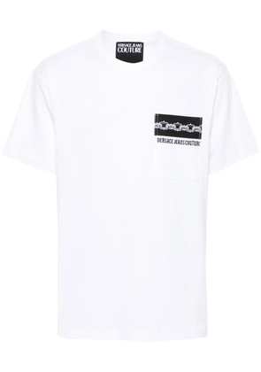 Versace Jeans Couture logo-print cotton T-shirt - White