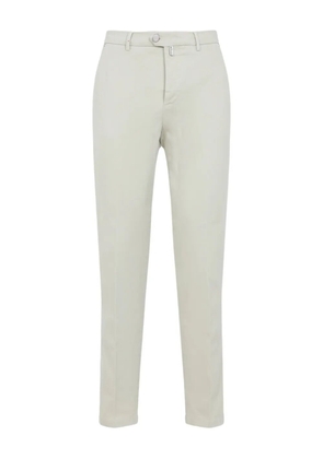 Kiton button cotton trousers - Neutrals